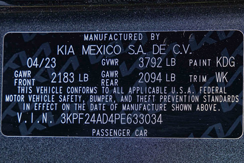 Certified 2023 Kia Forte LXS w/ LXS Technology Package image 30