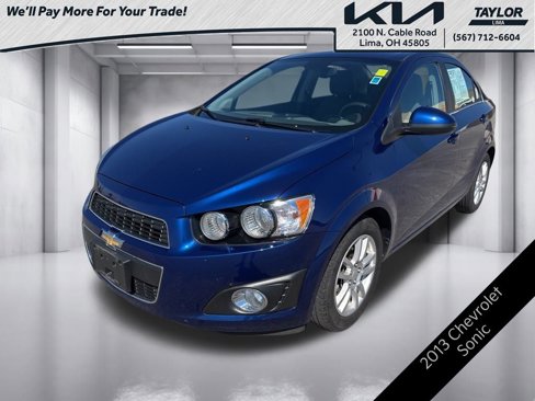 Used 2013 Chevrolet Sonic LT w/ Wheels and Fog Lamp Package image 1