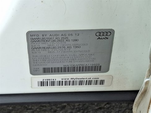 Used 2012 Audi Q5 3.2 Premium Plus w/ Audi MMI Navigation Plus Pkg image 27
