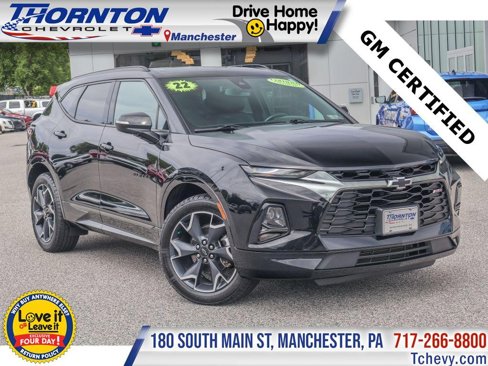 Certified 2022 Chevrolet Blazer RS image 1