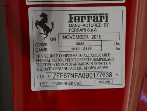 Used 2011 Ferrari 458 Italia Coupe image 38