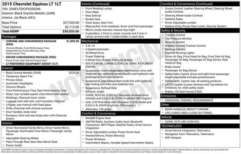 Used 2015 Chevrolet Equinox LT image 5