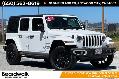 Used 2022 Jeep Wrangler Unlimited Sahara image 1