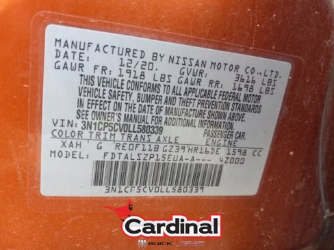 Used 2020 Nissan Kicks SV image 31