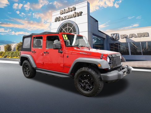 Used 2015 Jeep Wrangler Unlimited Sport image 1