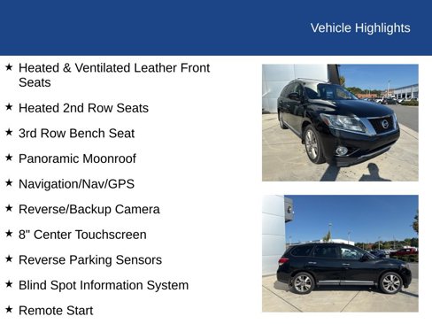 Used 2016 Nissan Pathfinder Platinum image 35