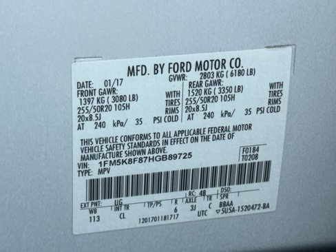 Used 2017 Ford Explorer Limited w/ Equipment Group 301A image 23