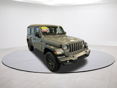 Certified 2021 Jeep Wrangler Unlimited Sport image 1