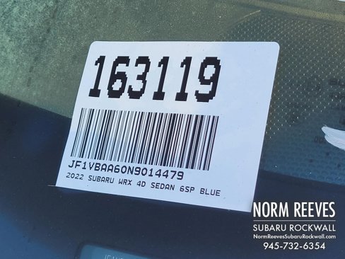 Used 2022 Subaru WRX image 3