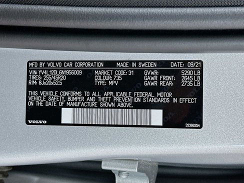 Certified 2022 Volvo XC60 B5 Inscription w/ Advanced Package image 30