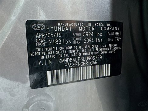 Used 2020 Hyundai Elantra Value Edition w/ Cargo Package (C1) image 12
