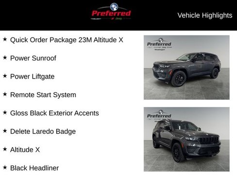 New 2025 Jeep Grand Cherokee Altitude image 11