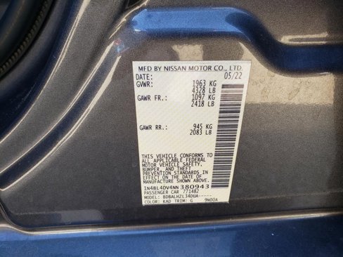 Certified 2022 Nissan Altima 2.5 SV image 40
