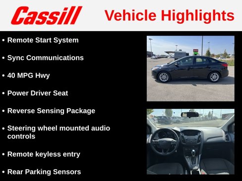 Used 2016 Ford Focus SE w/ SE Power Seat Package image 6