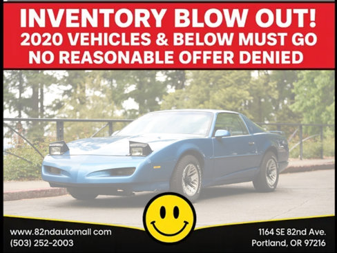 Used 1992 Pontiac Firebird Coupe image 1