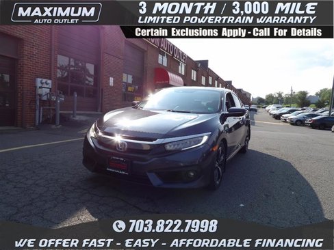 Used 2017 Honda Civic Touring image 1