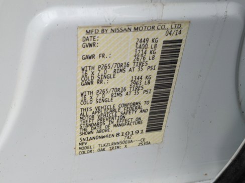 Used 2014 Nissan Xterra S image 21