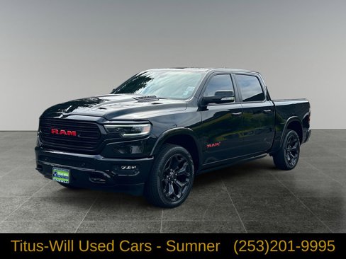 Used 2022 RAM 1500 Limited w/ (RED) Edition image 3