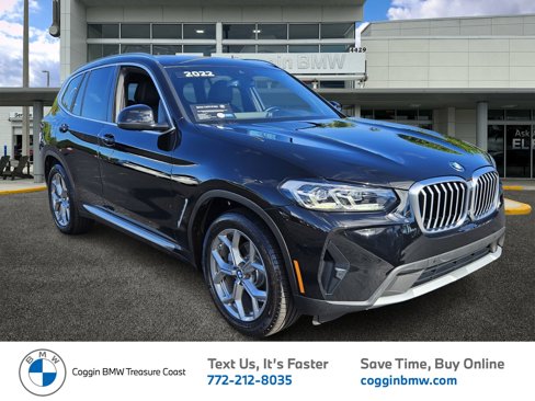 Certified 2022 BMW X3 sDrive30i w/ Premium Package image 1