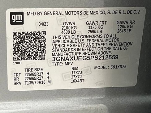 Used 2023 Chevrolet Equinox LT image 65