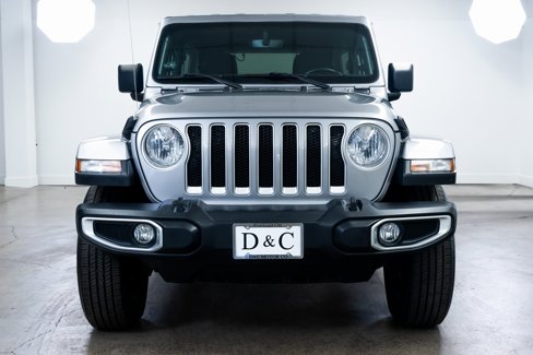 Used 2021 Jeep Wrangler Unlimited Sahara w/ Uconnect 4C Nav & Sound Group image 2