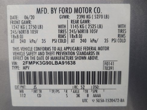 Used 2020 Ford Edge SE image 33