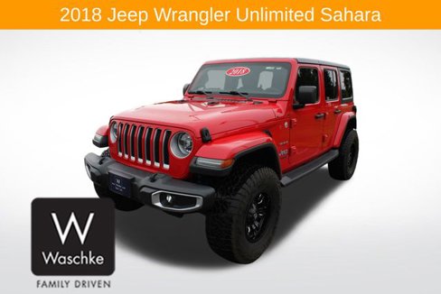 Used 2018 Jeep Wrangler Unlimited Sahara image 3