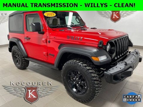 Used 2023 Jeep Wrangler Willys image 1