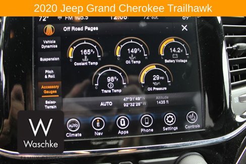 Used 2020 Jeep Grand Cherokee Trailhawk w/ Trailhawk Luxury Group image 44