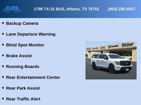 Used 2023 Nissan Titan SV w/ SV Convenience Package image 7