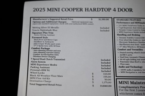 New 2025 MINI Cooper 4-Door Hardtop image 38
