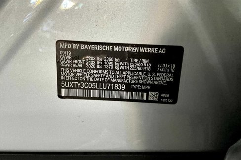 Used 2020 BMW X3 sDrive30i w/ Driving Assistance Package image 31