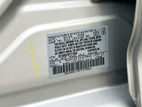 Certified 2023 Nissan Sentra SV image 28