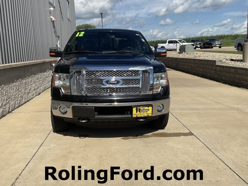 Used 2012 Ford F150 Lariat w/ Lariat Chrome Pkg image 4