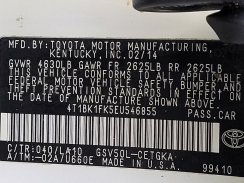 Used 2014 Toyota Camry XLE image 33
