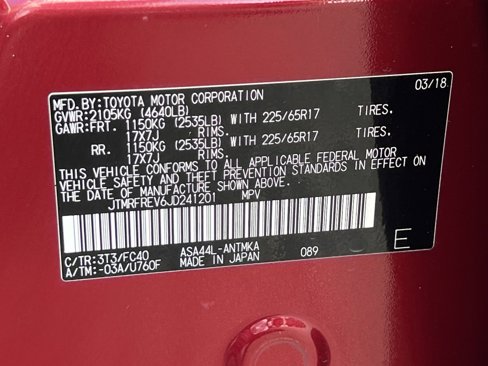 Used 2018 Toyota RAV4 XLE image 32