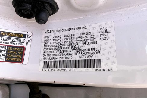 Used 2016 Honda CR-V EX-L image 34