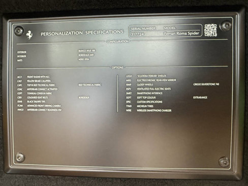 Used 2025 Ferrari Roma Spider image 38