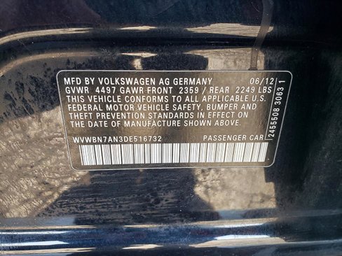 Used 2013 Volkswagen CC Sport image 13