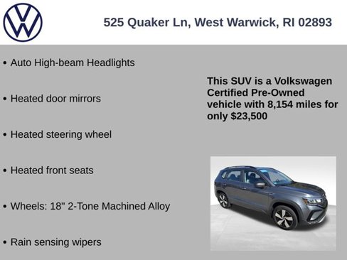 Certified 2024 Volkswagen Taos S image 13