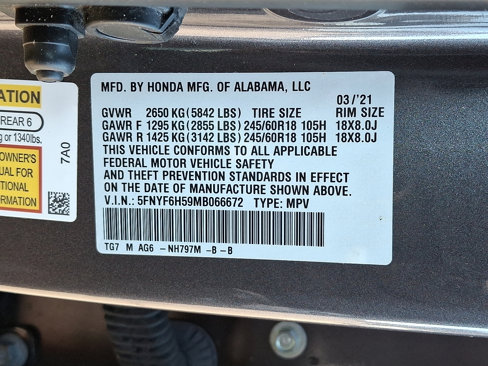 Used 2021 Honda Pilot EX-L image 28