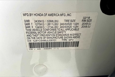 Used 2018 Acura MDX FWD w/ Advance Package image 32