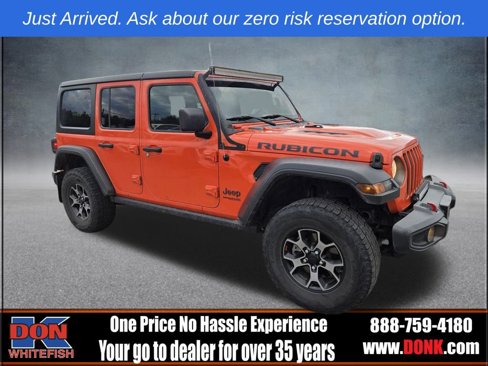 Used 2018 Jeep Wrangler Unlimited Rubicon image 1