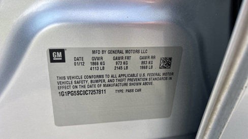 Used 2012 Chevrolet Cruze LT image 35