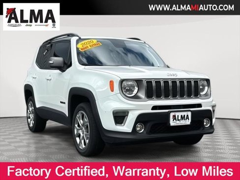Certified 2020 Jeep Renegade Limited image 1