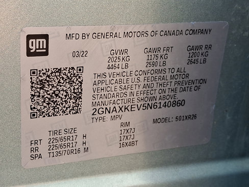 Used 2022 Chevrolet Equinox LT image 26
