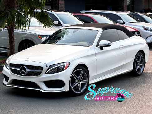 Used 2018 Mercedes-Benz C 300 4MATIC Cabriolet w/ Premium Package image 1