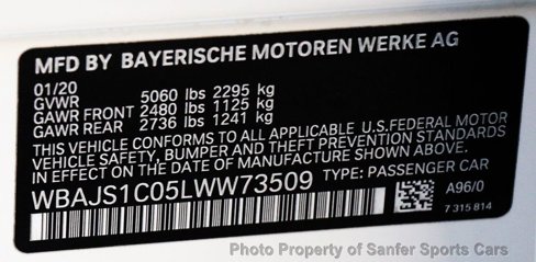 Used 2020 BMW 540i image 50
