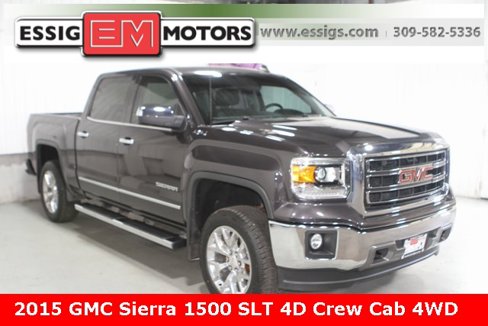 Used 2015 GMC Sierra 1500 SLT w/ SLT Crew Cab Value Package image 1