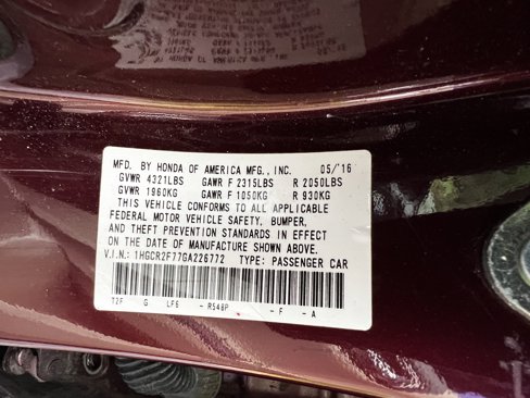 Used 2016 Honda Accord EX image 49